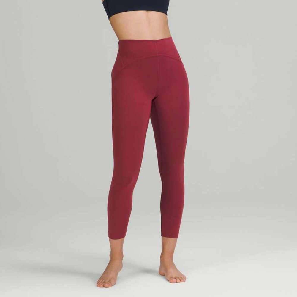Lululemon Women's InStill High-Rise Tight 25" - Dark Red